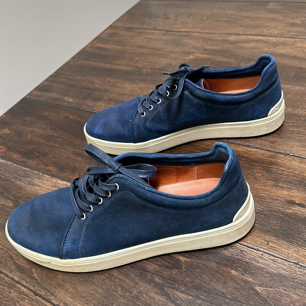 Rag & Bone Suede Blue Sneakers